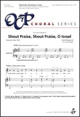 Shout Praise, Shout Praise, O Israel SAB choral sheet music cover